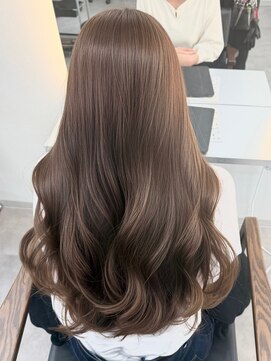 リエンスクレア(RIENS xrea) ブリーチなし*ツヤ髪*うるつや*韓国巻き*ワンカラー*山本優舞