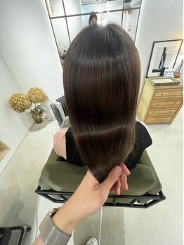 ルポ(repos.)の写真/【髪質改善】触り心地の良い柔らかな質感が叶う＊くせ毛で髪が広がる・うねる方にもおすすめ♪