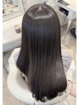 ザックラフィネ(ZACC raffine)&nbsp;グレージュ/ワンカラー/縮毛矯正/レイヤーカット