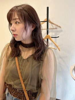 ヘア デザイン クリアー(Hair Design CLEAR)の写真/【JR大阪/梅田/東梅田/西梅田】骨格、くせを見抜いたカットは持ちも良く、毎朝のスタイリングも簡単に♪