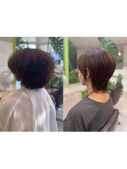 丁寧なカウンセリングで、あなたの理想のスタイルを一緒に考え、お悩みを解決に導きます◎