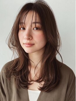 敏感肌さんでも安心*植物由来の艶カラー[茅ヶ崎/髪質改善/縮毛矯正/白髪染め/オーガニック/レイヤーカット]