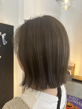 ナップヘアースコヤ(NAP hair Scoya) ハイライト×ウェーブグリーン×髪質改善