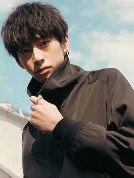 ネクスト 渋谷(NEXT) MEN’S HAIR/ブルーブラック/フェザーパーマ/渋谷ア