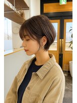 コポル(Copol) まわりと差がつく小顔ショート×ヘーゼルブラウン