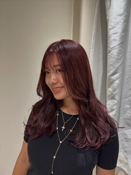 ファムバイアヴァンス(Femme by AVANCE.) 暗めカラー透明感バーガンディグロウ