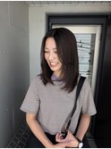 レイヤーカット【ミディアム】