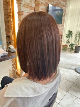 ルページ 千葉(lpage) 髪質改善/顔周りレイヤーカット/グレージュ[千葉/千葉駅]