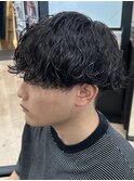 横浜波巻きパーマツイスパツイストスパイラルパーマ緩め弱め30代