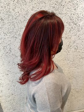 DAMANI 表参道 髪質改善/ヘッドスパ/ハイライト/白髪染め/白髪ぼかし/縮毛矯正 似合わせカット/ミディアムレイヤーカット[表参道駅]