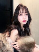 アルバム 銀座(ALBUM GINZA) ロング前髪カット似合わせカット顔周りレイヤー_F1294