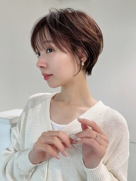 ロンドエニカ 大宮(Lond enika) 大人ガーリー/ダークアッシュ/似合わせカット/レイヤーショート