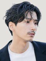 Men's salon fifth 札幌大通【メンズサロン フィフス】【3月1日 NEW OPEN(予定)】&nbsp;札幌大通メンズパーマ波巻きスパイラルパーマセンターパート緩め