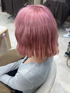 シャルムバイケンジ(Charm.by KENJE) ブリーチ/ブリーチカラー/ピンクカラー/ダブルカラー/銀座