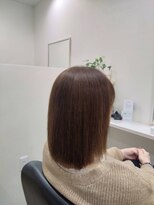 バンビ 坪井店(Bambi) ストレートボブ 30代/40代/50代/60代/スモーキーカラー