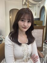 ロンドアベニール 北千住(Lond avenir) 韓国顔周り/バタフライカット/ミディアムレイヤーカット北千住