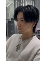 アイビーズ(IVYS)&nbsp;ミディアムウルフニュアンスフェザーセンターパート毛流れ