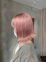エイチ ドット(H .)&nbsp;ペールピンク/ボブスタイル/銀座