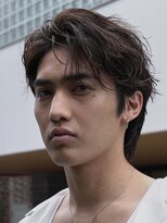 レタッチ バイ フィフス 銀座(RETOUCH by fifth)&nbsp;新橋メンズパーマフェザーパーマシャドウパーマセンターパート