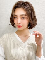 エイミーバイアフロートザガーデン 浦和店(amie by afloat the garden)&nbsp;カーテンバングで小顔内巻きレイヤーボブ【浦和】