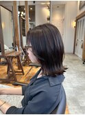 レイヤーカット外はねボブ顔まわりレイヤー/京都/河原町