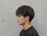 【男は攻める気持ちが大切だ】カット＋ハイライトカラー ￥16500