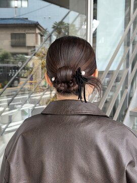 クラリス バイネオ 武蔵小杉(Claris by neo) カチモリシニヨンヘアセット