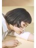 白髪染め*頭皮につけないリタッチカラー¥8800白髪ぼかしも