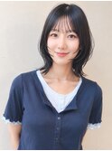 京都/レイヤーボブウルフカット顔周りレイヤーハッシュカット
