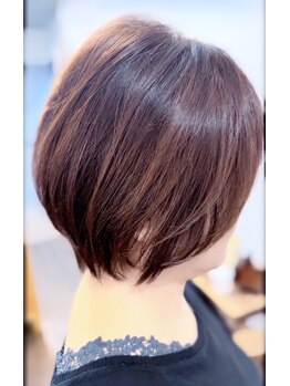 シェリマ 府中(SHELIMA)の写真/骨格補正で似合わせる！学生からアラフィフまで、束感あるショートで魅力的な横顔を演出★