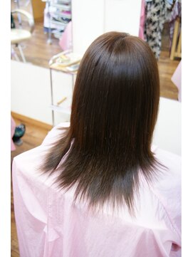 チチカカ(chichikaka) 営業ビフォーアフター、ムラムラ根元だけピンクをリカバリー