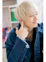 ミック ヘアアンドビューティー 大山店(miq  Hair&Beauty)&nbsp;個性的☆ハイトーンでクールナチュラルマッシュa