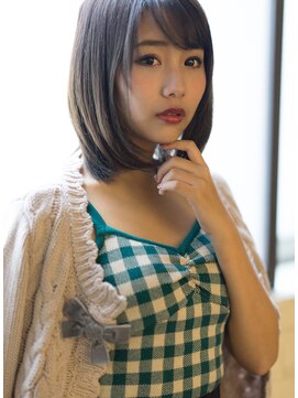 ディスオモテサンドウ 表参道(This OMOTESANDO) シンプルな小顔ワンカールボブ！