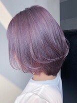 アルバム 銀座(ALBUM GINZA) ラベンダーグレージュ_セシルカットココアブラウン_ba300332