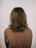 プロデュース 相模原店(Produce)&nbsp;フリンジウェーブ♪大人かわいい♪ハイライトカラー