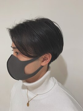 エアー 青山(AIR) メンズ/前下がりセンターパート/甘め刈り上げ　air諸見里