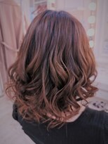 ヘアメイクアンドフォトスタジオ ベストシーン 有楽町 東京交通会館 巻き髪スタイル