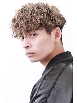 ブレスボー コウベ(Breath beauu) メンズ束感スパイラルパーマ23