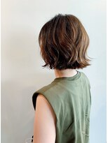 ピュアソウル(Pure Soul)&nbsp;N.Y.ドライカット★ルーズヘアふんわり外はねボブ[渋谷]