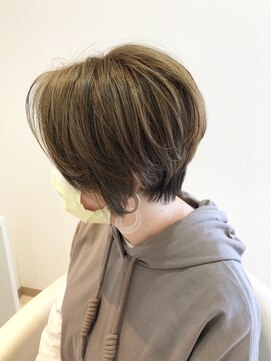 イマジナシオン(Imagination+) 【ショートヘア専門イマジナシオン】ショートボブ×ダブルカラー