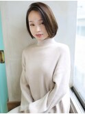 天神【BIRTH】かき上げ内巻きワンカールボブ