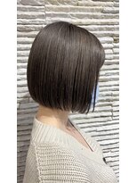 ビス ヘア アンド ビューティー 西新井店(Vis Hair＆Beauty)&nbsp;10代20代切りっぱなし内巻きボブインナーカラーピンク