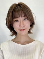 ビュートリアム 南青山(BEAUTRIUM)&nbsp;くびれボブレイヤー ブラウン 大人カジュアル 20代30代40代50代