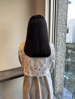 ヘアーアンドメイクアップ ケー インターナショナル 神楽坂(Ke' International) 重ためミディアムロング