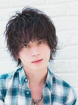 アルファ 新宿(alpha)&nbsp;フェザーパーマ/刈り上げセンターパート/サーフカール[新宿]