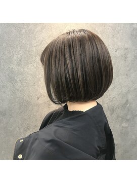 アパートメント オブ ソロン(The Apartment of Solon) 【所渉】白髪ぼかし/極細ハイライト/グレージュ/ミニボブ