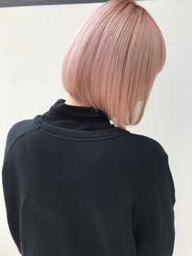 ロロネー 豊中(Lolonois) 【Lolonois豊中】フレンチボブ×ピンクハイベージュ