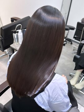 シンカ(shinka) チョコブラウンカラーカラー＋最高級髪質改善トリートメント