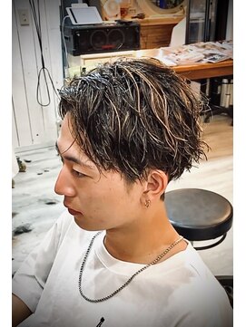 シークレットミラーズ(SECRET MIRRORS) ニュアンスパーマカット×カラー