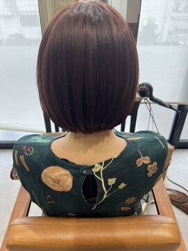テラスヘア 長岡(TERRACEhair) ナチュラルにあたたかいカラーに